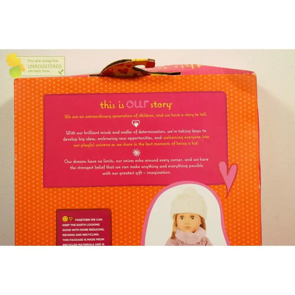 Our Generation Wonderfully Warm Fashion Outfit & Treat Box for 18